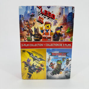 LEGO 3-Film Collection DVD Set The LEGO Movie, The LEGO Batman, The LEGO Ninjago